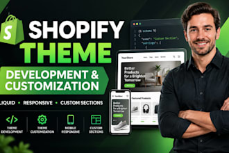 develop shopify theme shopify theme customization shopify theme developer
