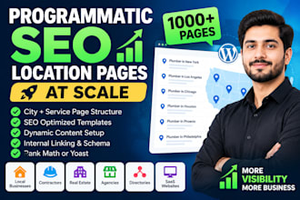 create programmatic SEO location pages in wordpress at scale