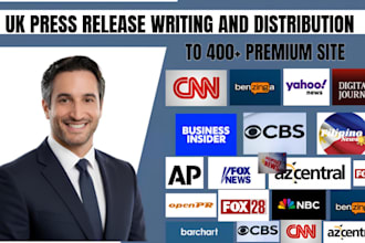 write UK press release UK PR distribution on google news yahoo finance