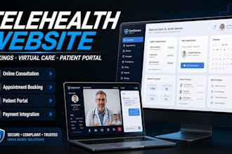 do telehealth online doctor consultation virtual care patient care nurse website