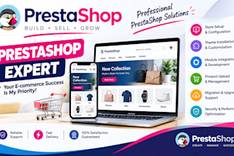 develop prestashop website store upgrade bugs module ecommerce migration theme