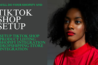 setup tiktok shop, dropshipping, category approval and ads