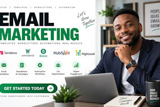 setup sendlane omnisend brevo newsletters hubspot go highlevel email templates