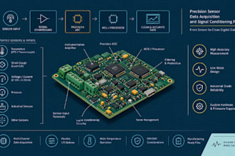 design precision sensor pcb adc signal conditioning instrumentation amplifier