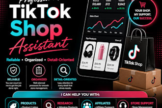do tiktok shop product listing and store management