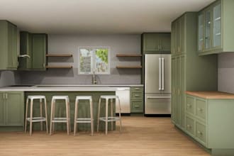 design complete large kitchen with island pantry cabinetry using prokitchen