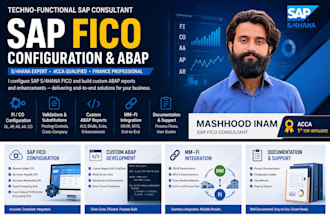 configure sap s4hana fico and build abap reports and enhancements