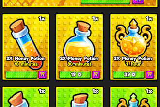 design custom high quality roblox UI and gui for cheap