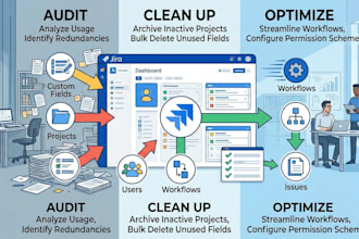 audit, clean up and optimize your jira workspace