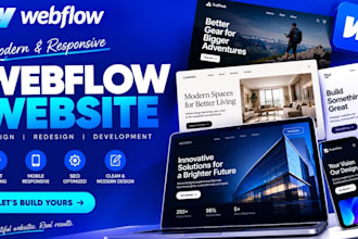 webflow website design, figma to webflow, webflow landing page, webflow cms