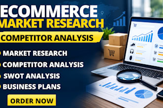 do ecommerce market research and competitor analysis