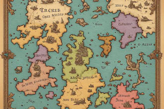 create custom historical maps for books games and project