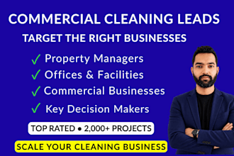 generate targeted b2b leads for cleaning and janitorial businesses
