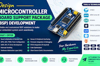 design microcontroller board support package development