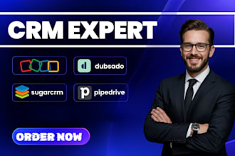 be your crm expert for setup, automation and workflow