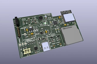 design pcb and schematic in altium, kicad, and easyeda