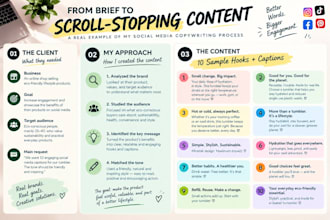 write engaging social media hooks and captions