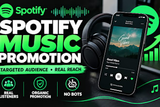 do email marketing campaign for organic spotify music promotion