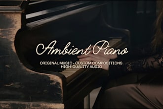 compose original relaxing piano music for meditation, sleep and yoga