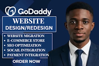 godaddy website design godaddy website redesign  godaddy ecommerce godaddy SEO