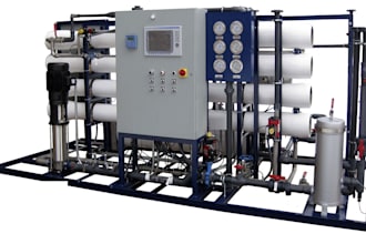 design and simulate reverse osmosis water treatment plant