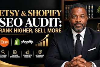 do a complete etsy  audit to boost rankings and sales