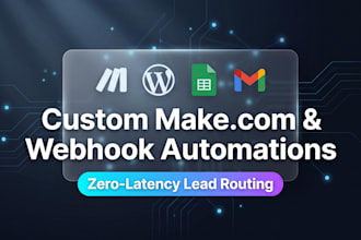 build custom webhooks automation for lead routing