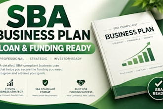 write an sba business plan for your business loan application