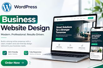 build a professional wordpress business website