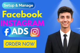 setup facebook and instagram ads for clothing brand to maximize roas