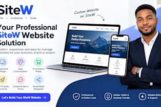 design sitew website redesign sitew website builder ecommerce business website