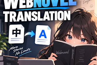 translate your chinese web novel to english with ai