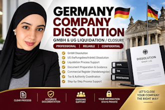 close liquidate and deregister your german gmbh or ug company