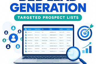 generate accurate b2b leads and targeted prospect lists