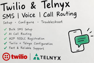 twilio flex, studio flow, twilio ivr, bulk SMS, call routing, ai call agent, a2p