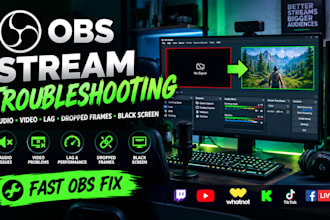 troubleshoot obs studio and fix your stream issues