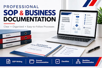 create professional sops and business process documents