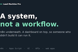 build a full automation system with a dashboard