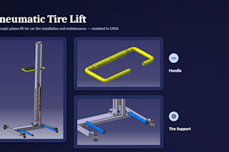do 3d cad design on catia