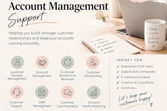 provide customer success and account management