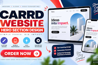 design carrd website carrd landing page redesign carrd business website