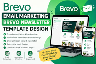 setup brevo email marketing brevo newsletter template design
