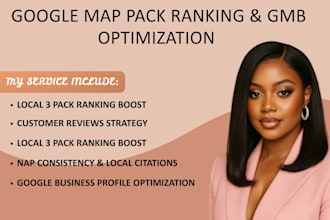 do google map pack ranking and gbp optimization for local SEO