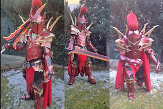 create wearable cosplay armor 3d printable armor anime armor mecha cosplay props