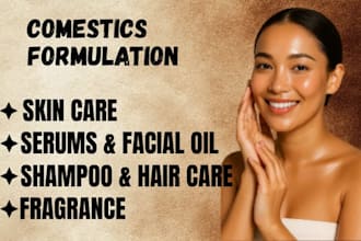 formulate  cosmetic and skincare products for your brand