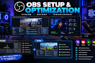 setup and optimize obs studio for professional streaming