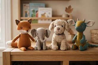 design custom plushies and stuffed animals