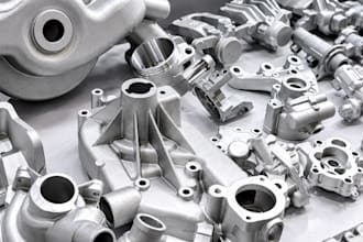 expert metal printing, custom industrial design for titanium and steel parts