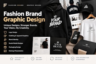 create a luxury fashion brand identity with visual designs