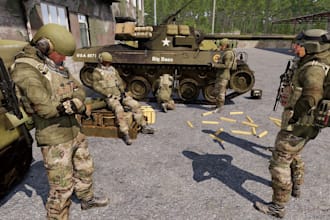 create custom arma reforger characters or custom armor